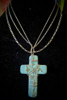 Bling Cross-Turquoise