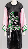 Say Amen! Sequin Tunic Top