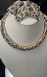 Leopard Necklace and Earrings