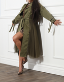 DIVA GLAM Trench Coat