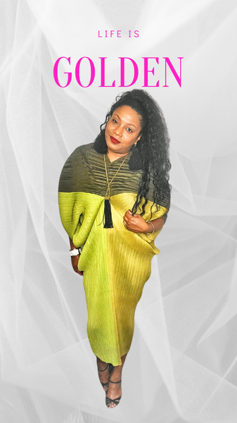 Life is Golden Dress
