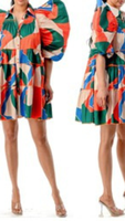 Fall Sunburst Dress